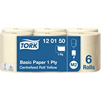 Tork 120150 Papel de secado básico Universal - Paños de papel de alimentación central compatibles con el sistema M2 - 6…